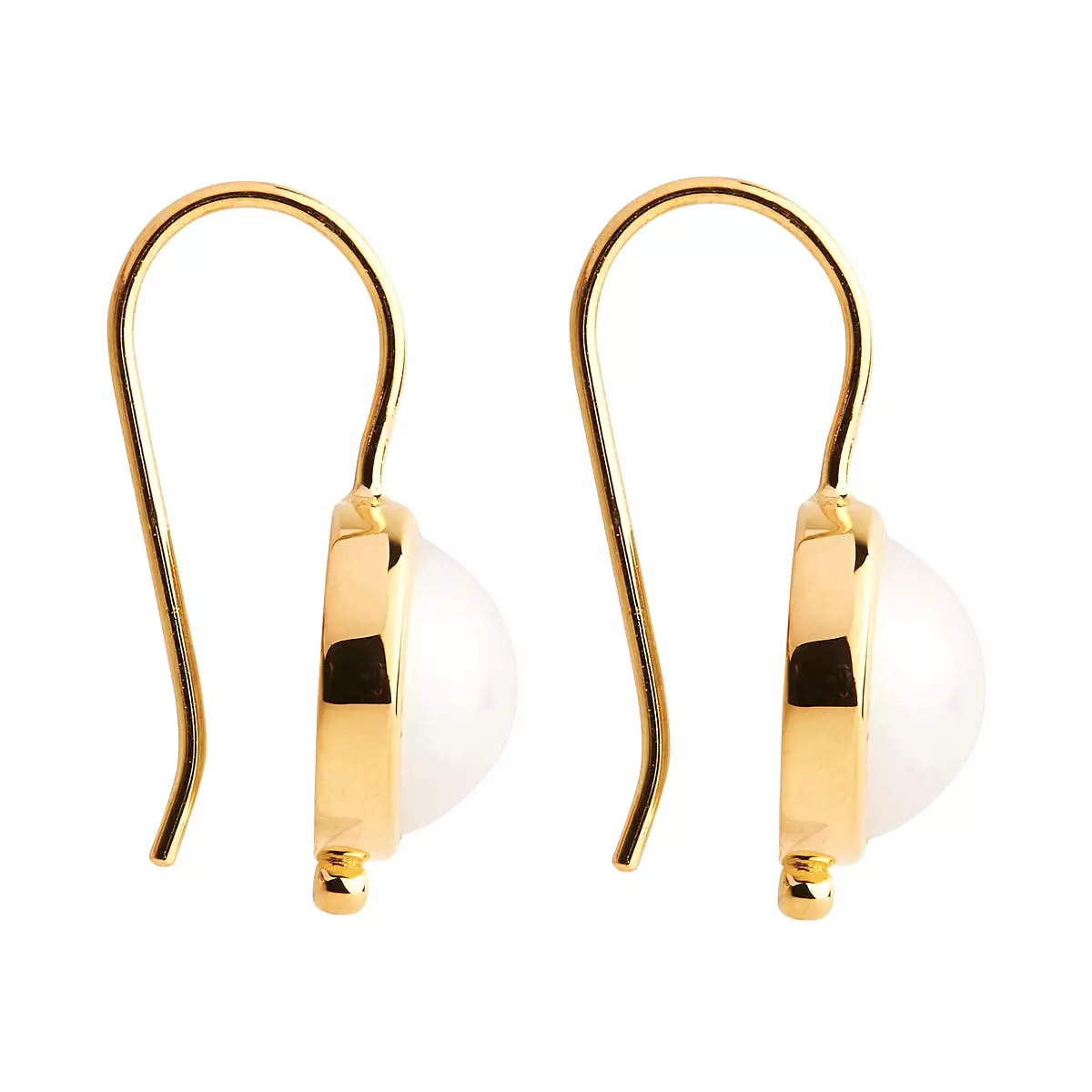 A Najo Garland Pearl Gold Earrings