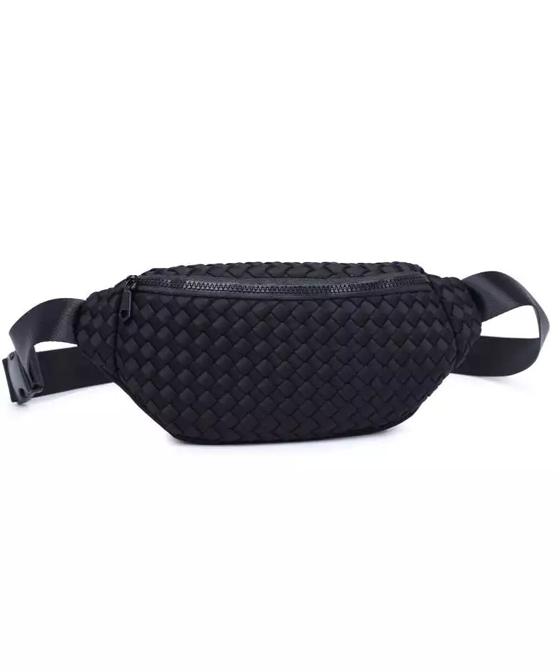 Aim High Neoprene Belt Bag - Black