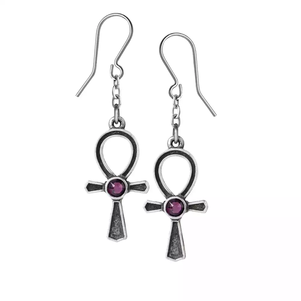 Ankh Of Osiris Earrings