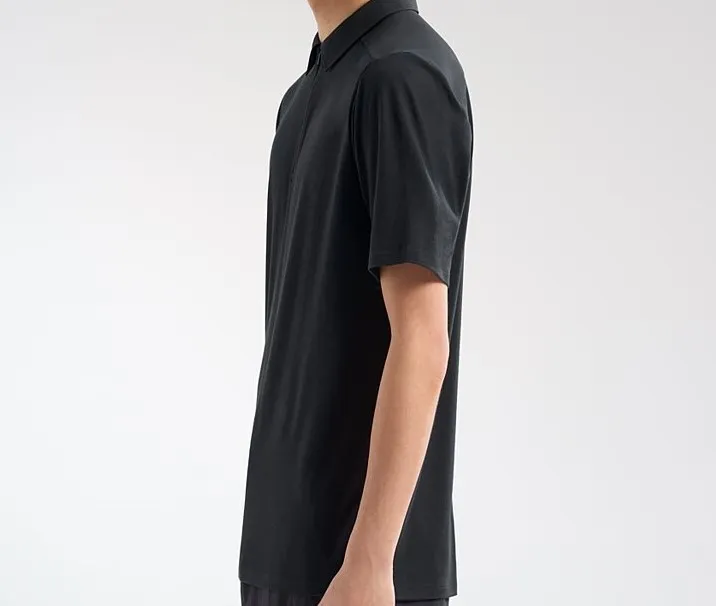 ARC'TERYX  |Plain Short Sleeves Logo Outdoor Polos