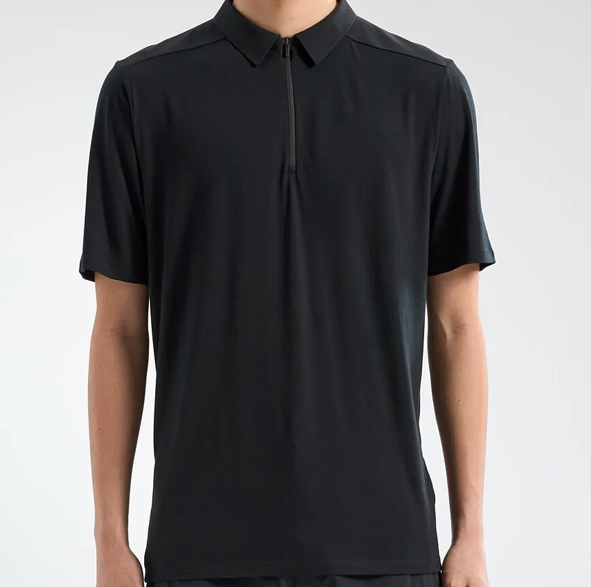 ARC'TERYX  |Plain Short Sleeves Logo Outdoor Polos