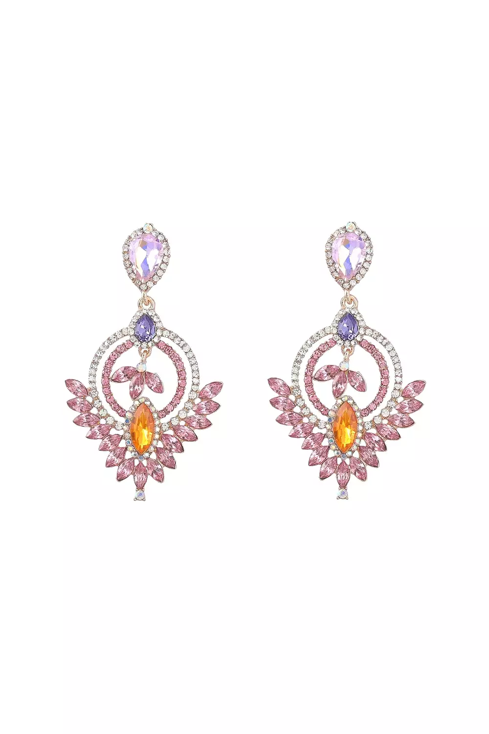 BIG NIGHT OUT EARRINGS LILAC