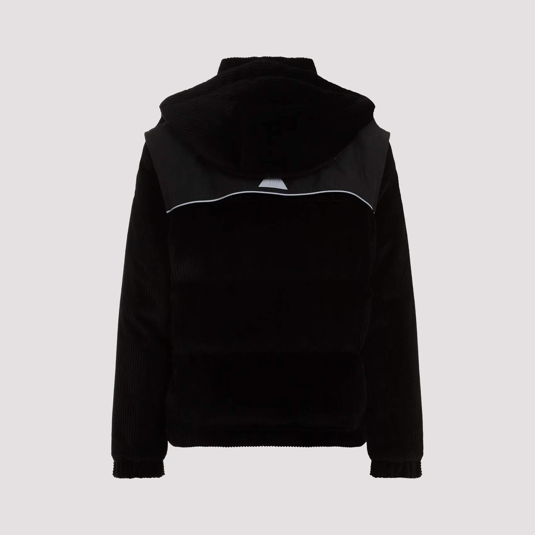 Black Desot Cotton Jacket