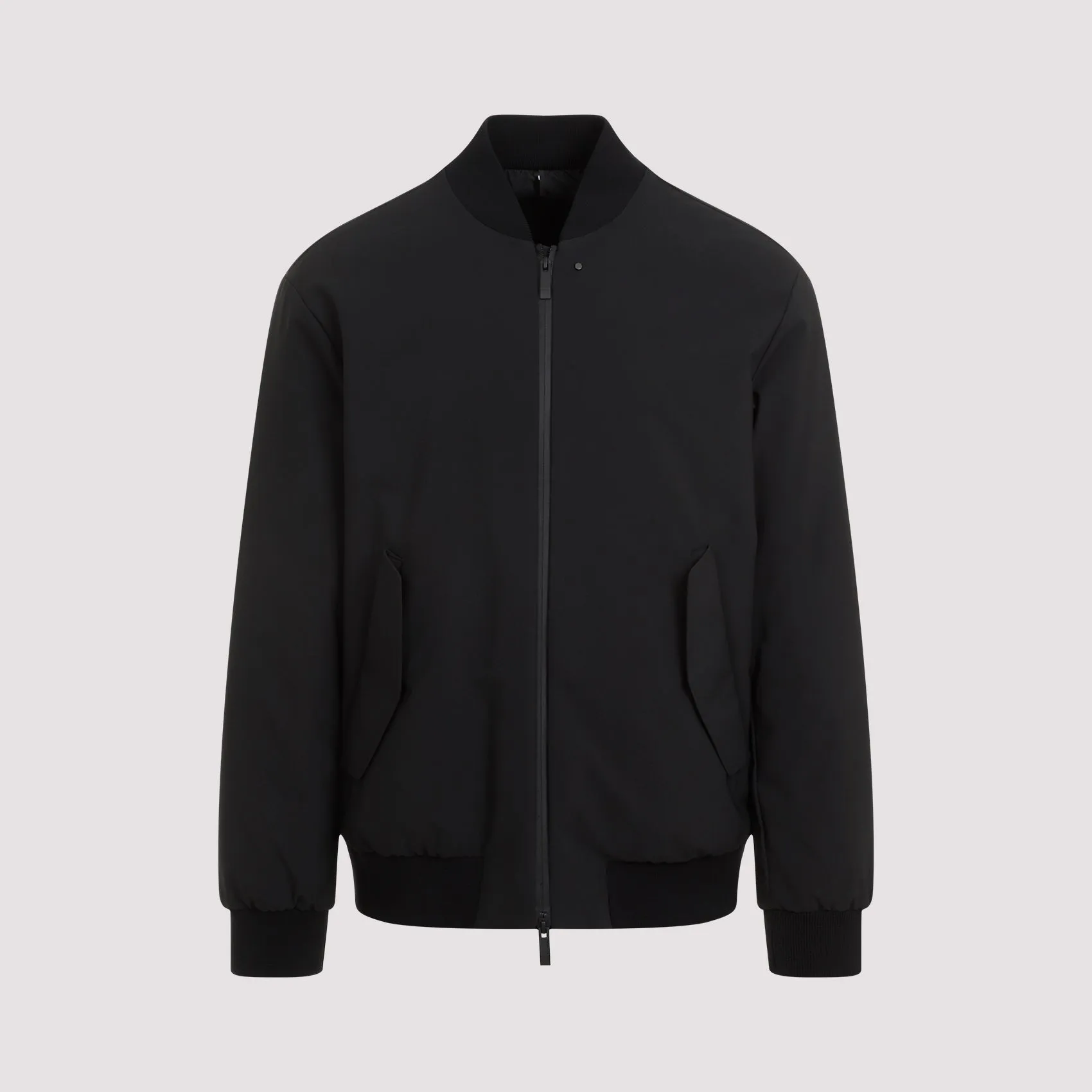 Black Kraun Polyester Jacket