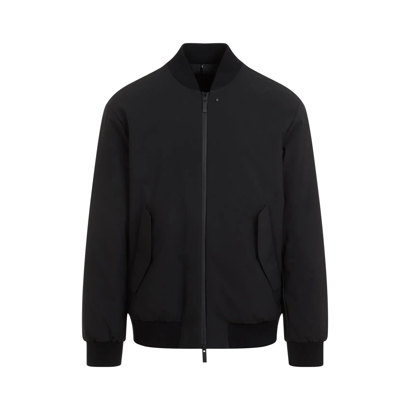 Black Kraun Polyester Jacket