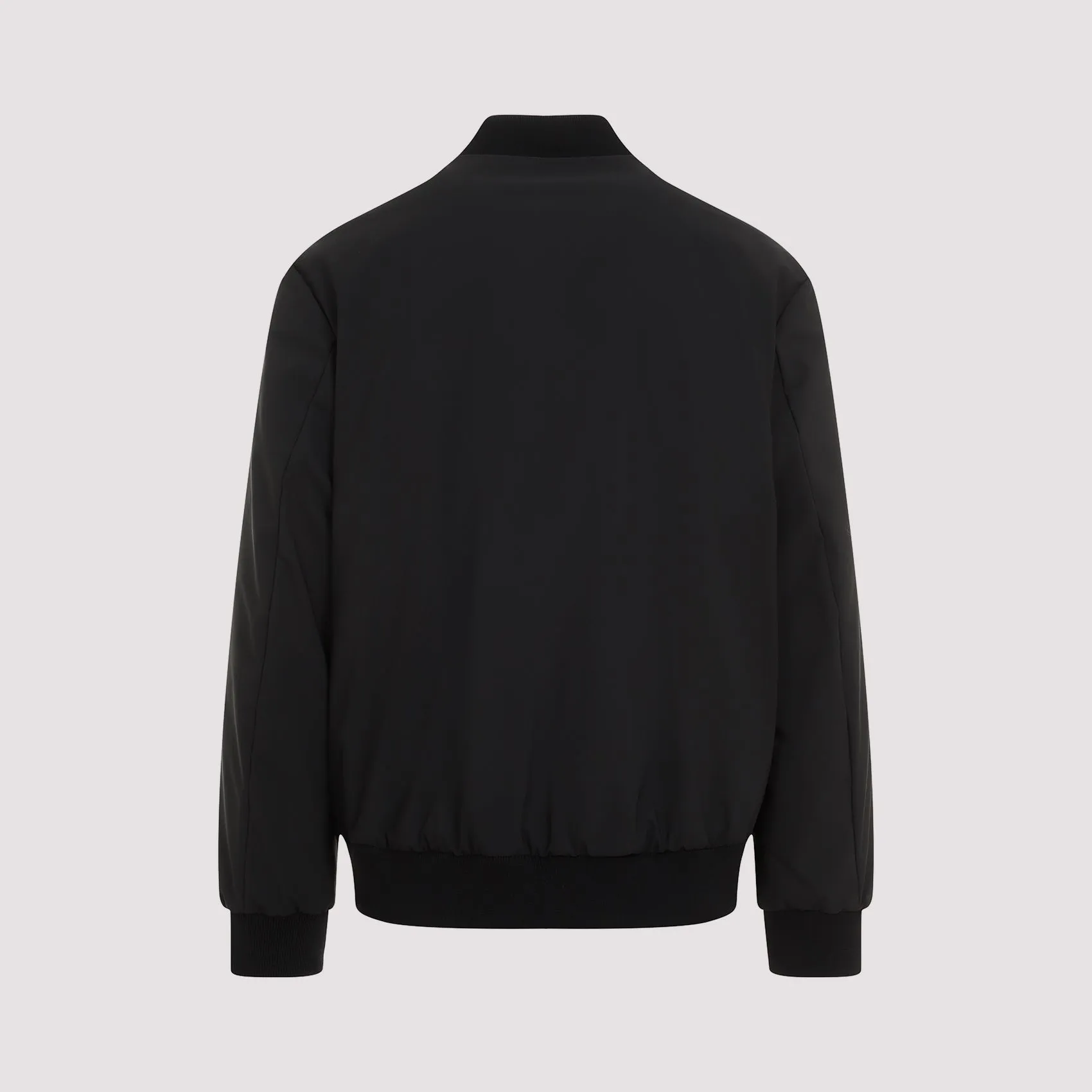 Black Kraun Polyester Jacket