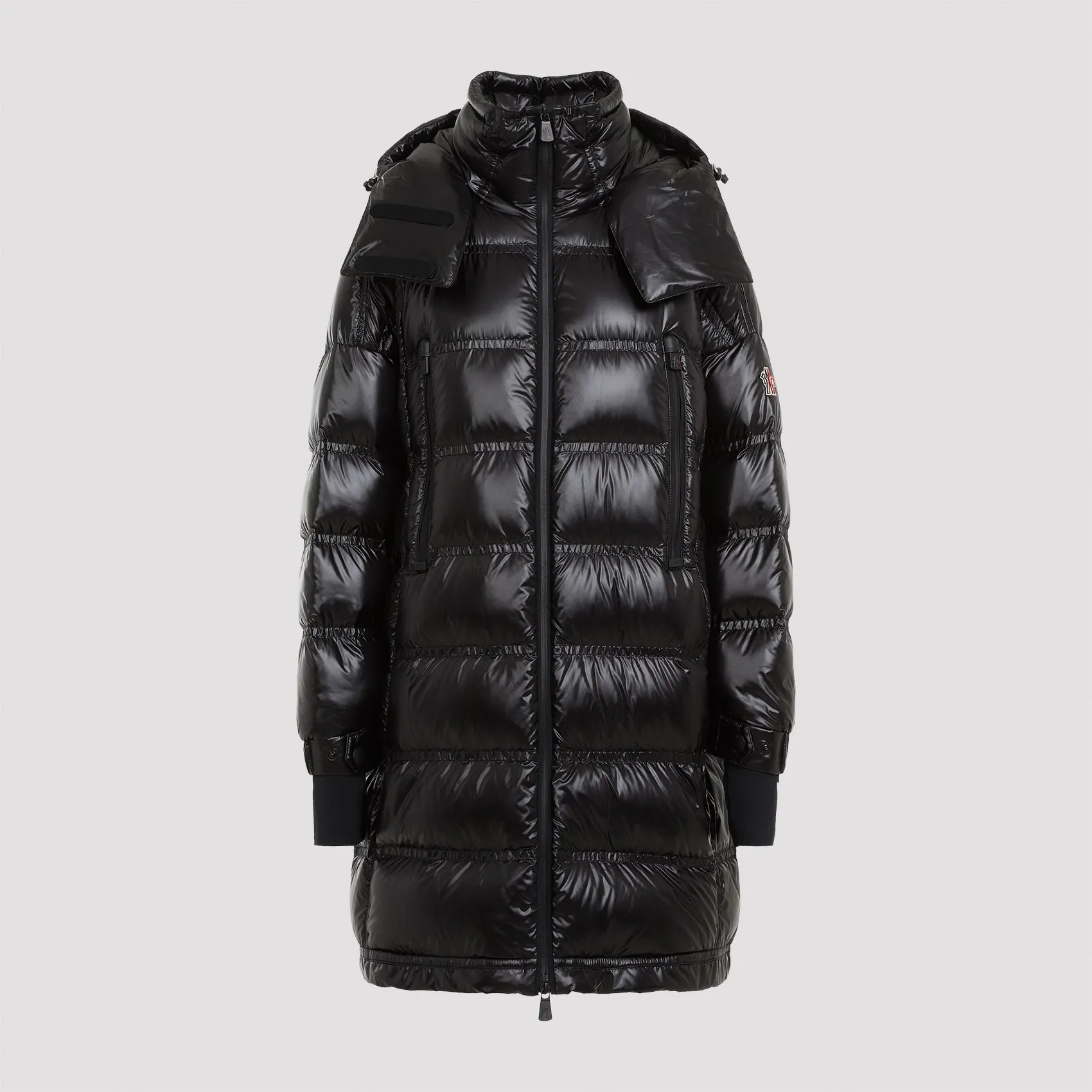 Black Rochelairs Polyamide Long Parka