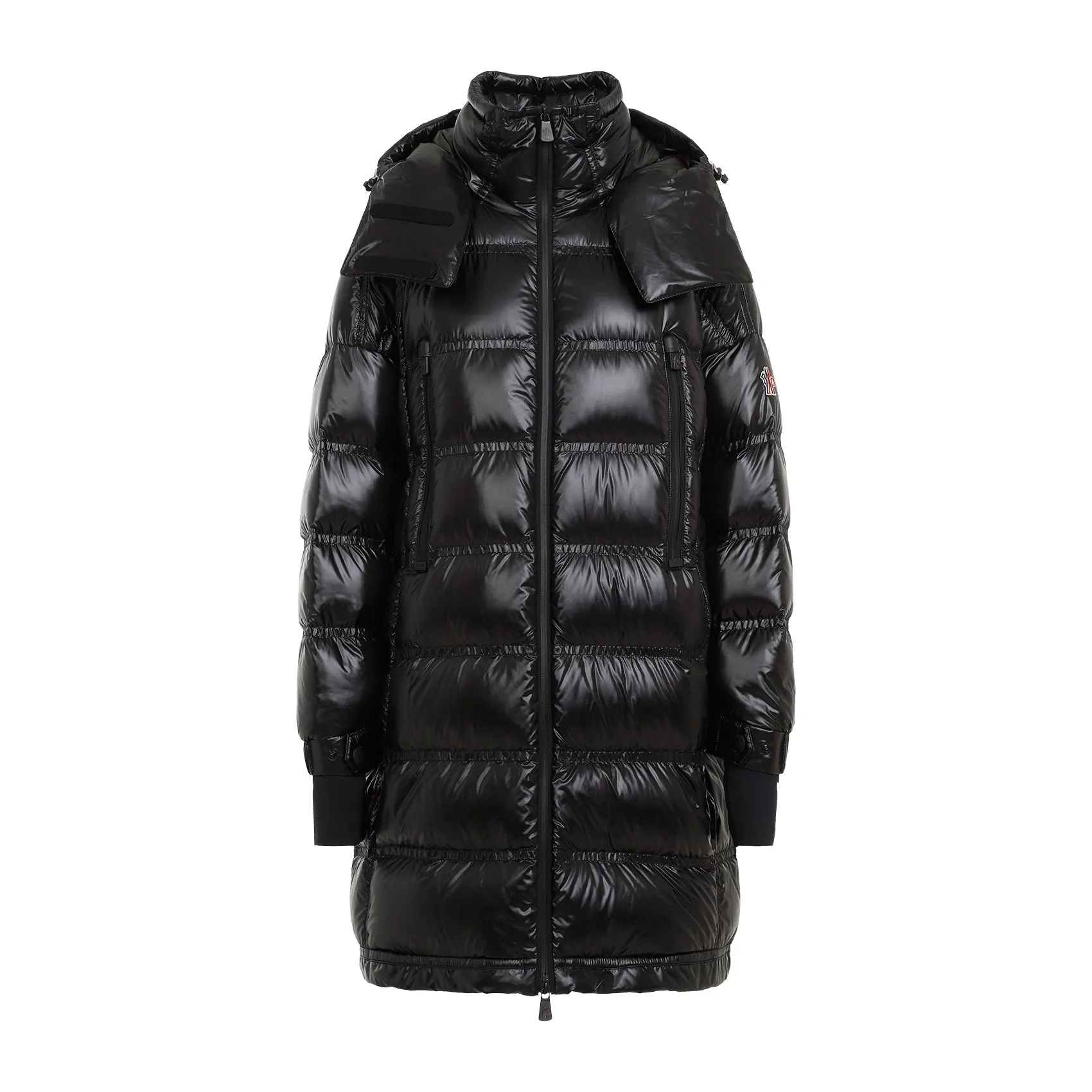 Black Rochelairs Polyamide Long Parka