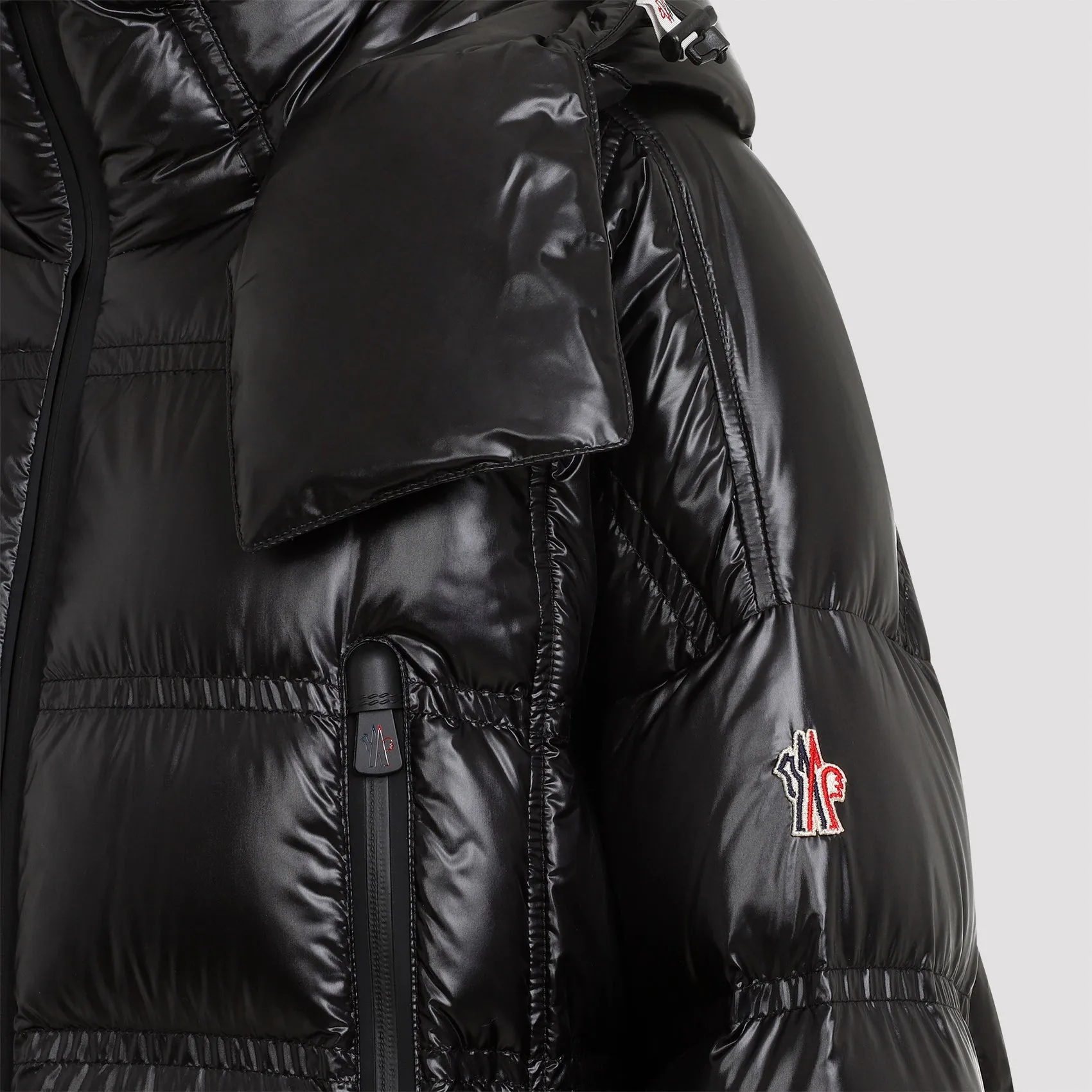 Black Rochelairs Polyamide Long Parka