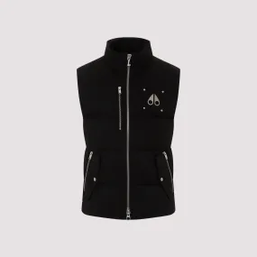 Black Westmount Cotton Vest