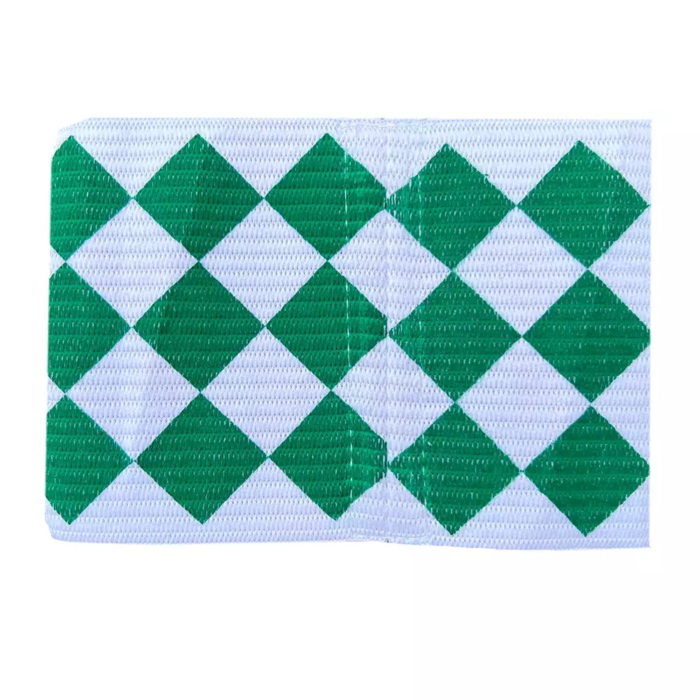 Captain's Armband Junior - Diamond (White/Green)