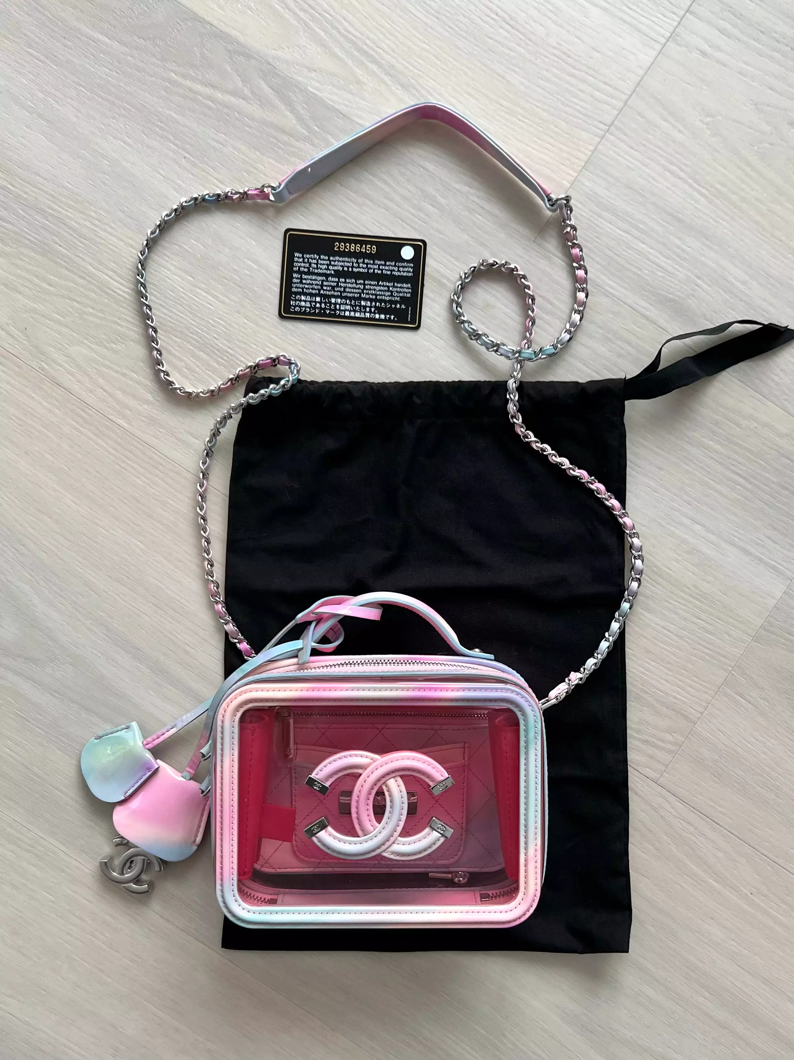 Chanel Filigree Vanity Case Bag