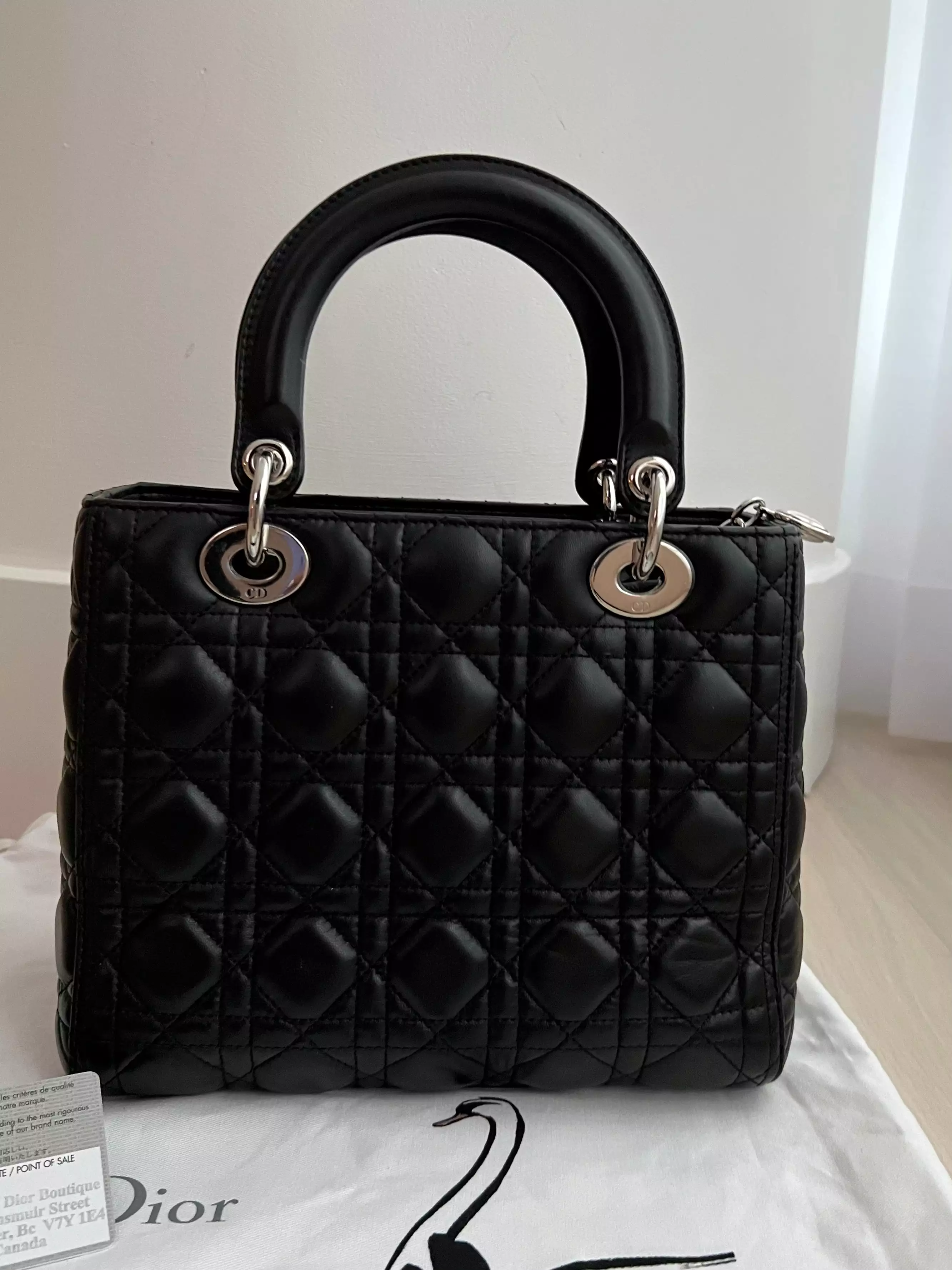 Christian Dior lady bag