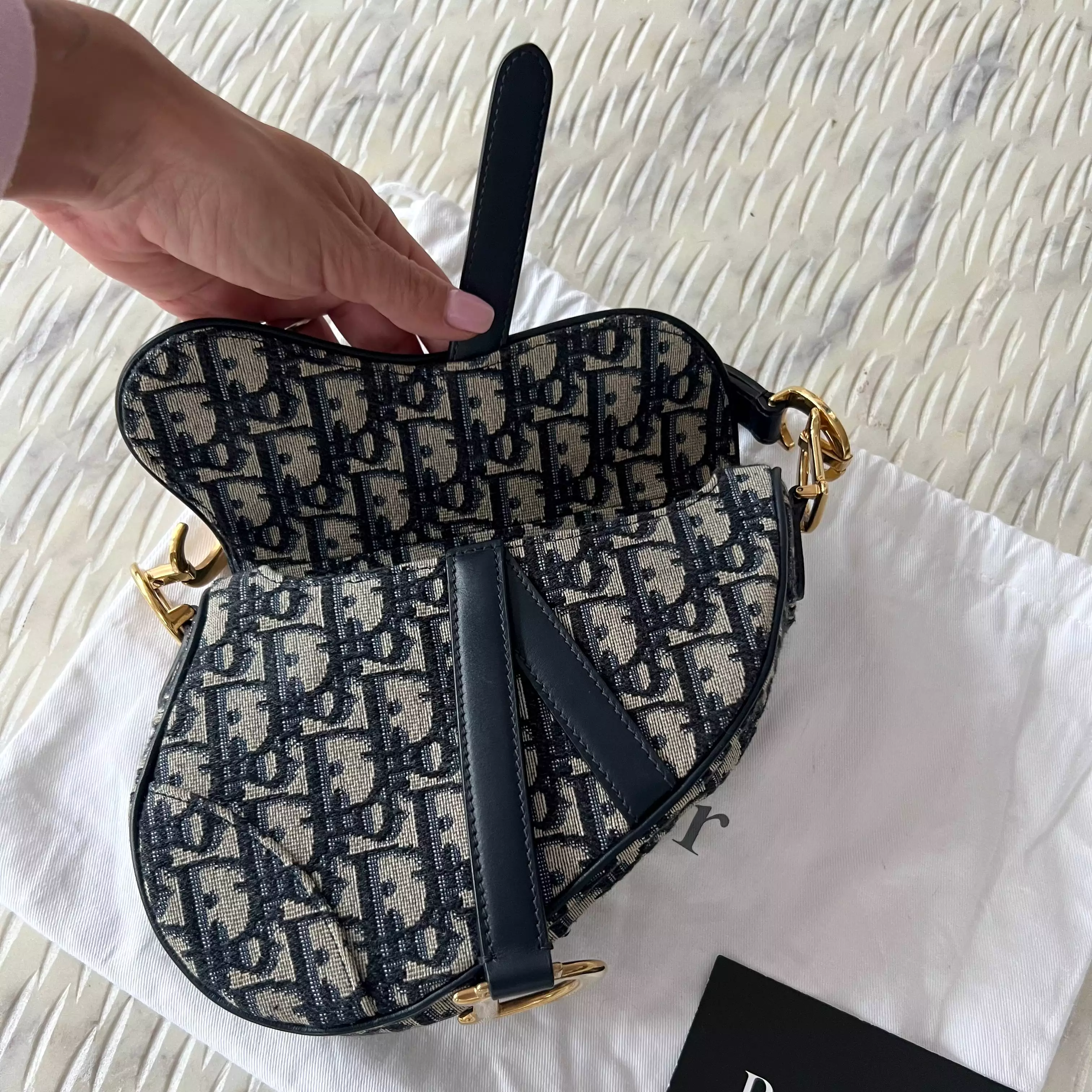 Christian Dior Mini Saddle Bag