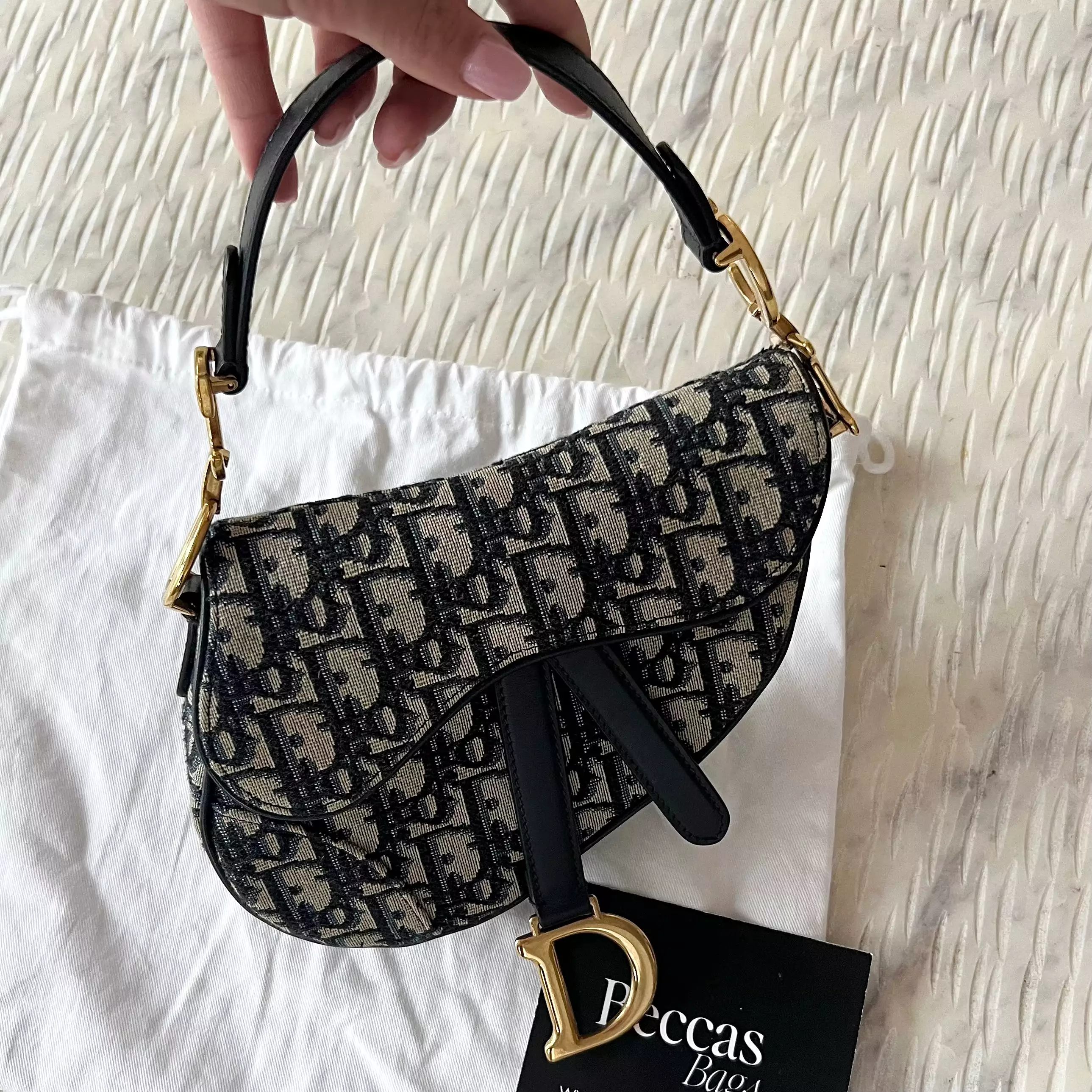 Christian Dior Mini Saddle Bag