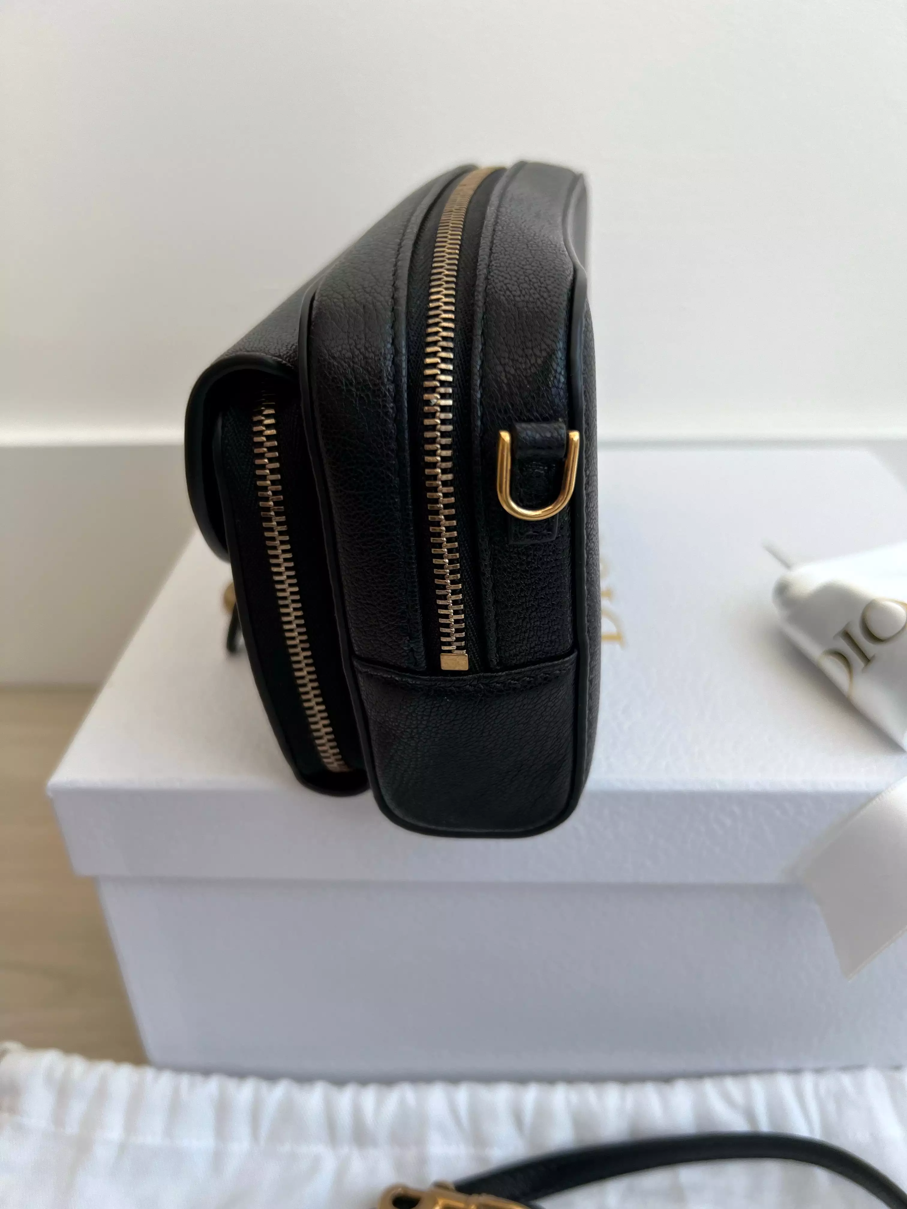 Christian Dior Saddle Double Pouch Bag