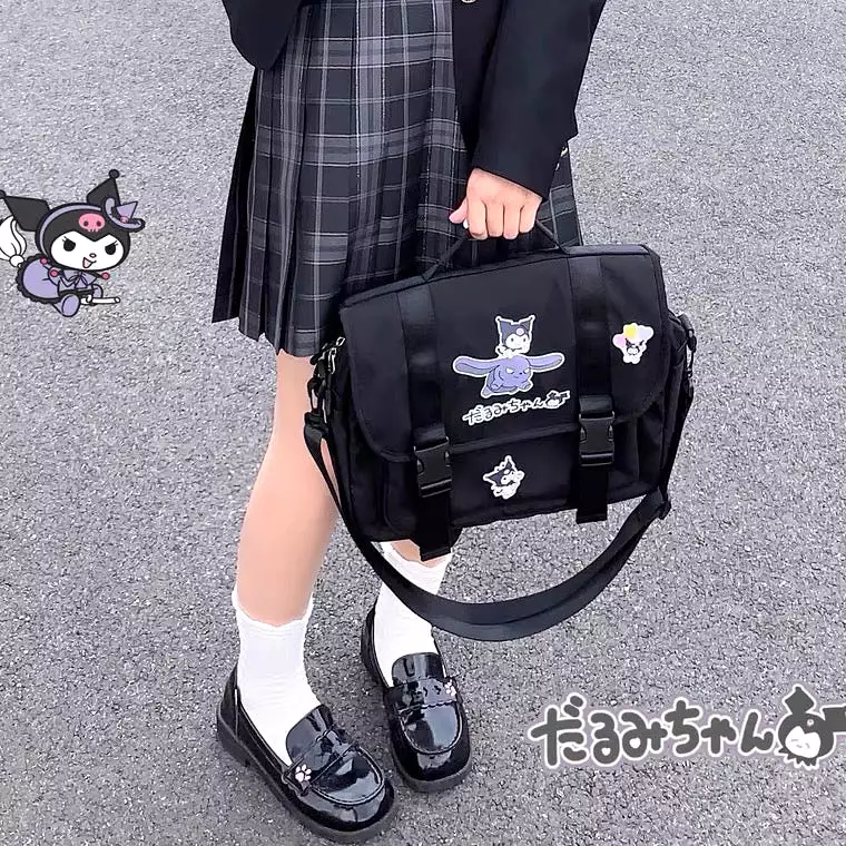 CUTE “KUROMI & MELODY” HIGH CAPACITY JK BAG BY70091