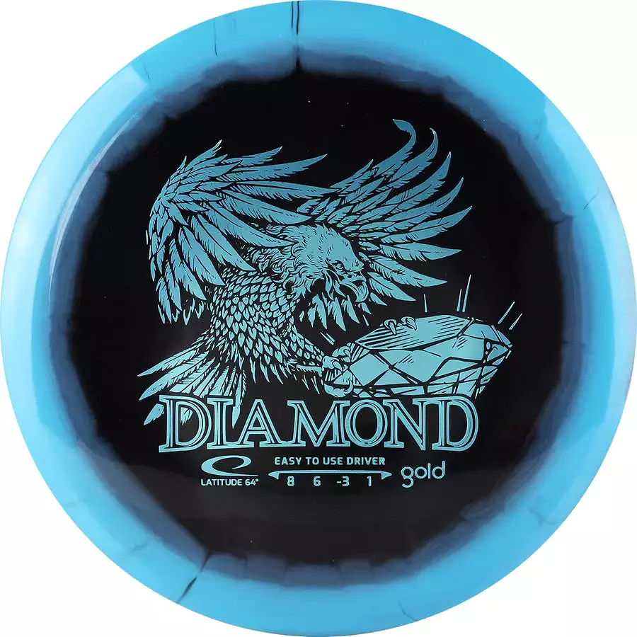 Diamond Gold Orbit Inverted Stamp