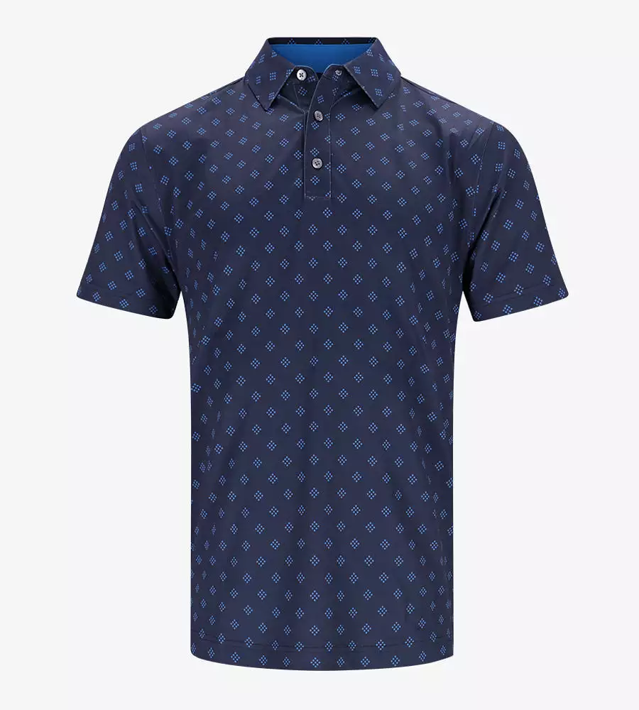 DIAMOND POLO - NAVY