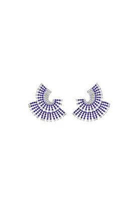 DIVA EARRINGS COBALT