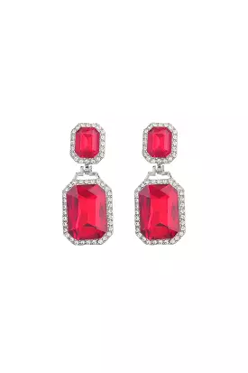 DONATELLA EARRINGS RED