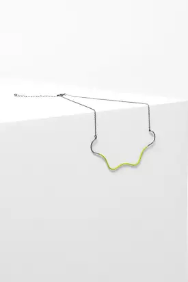 Elk The Label - Wave Necklace - Limeade