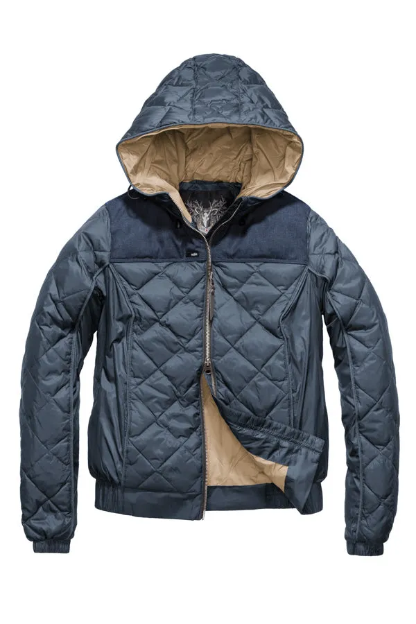 Elroy Men's Quilted Hooded Jacket