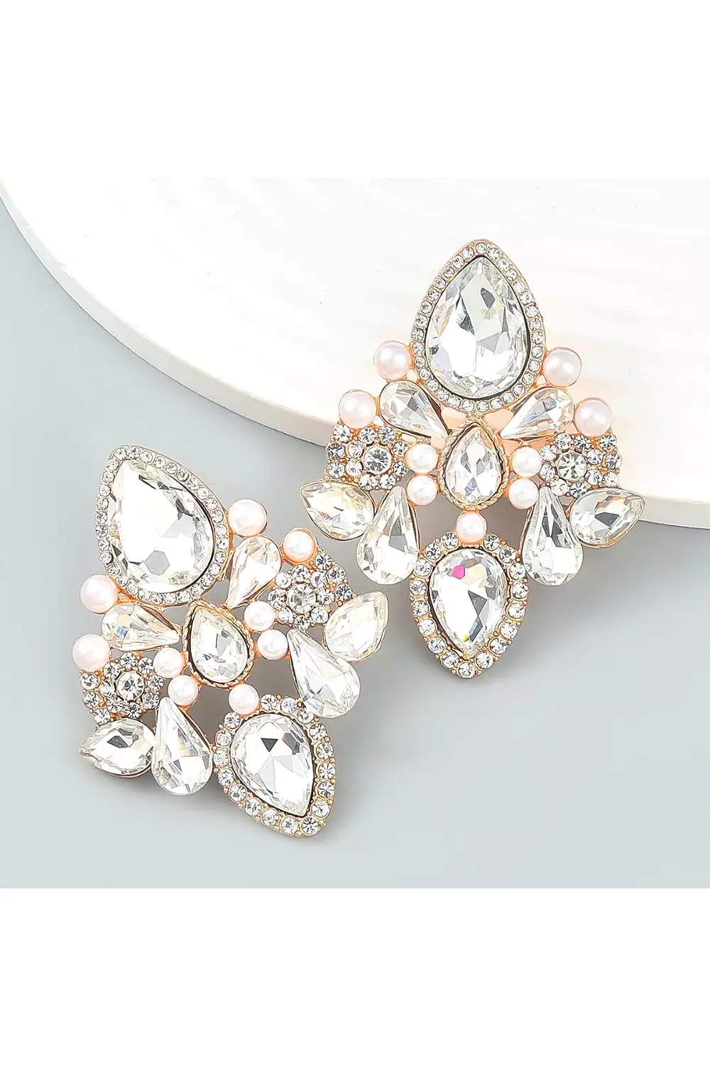 ESTELLE EARRINGS CRYSTAL