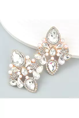 ESTELLE EARRINGS CRYSTAL