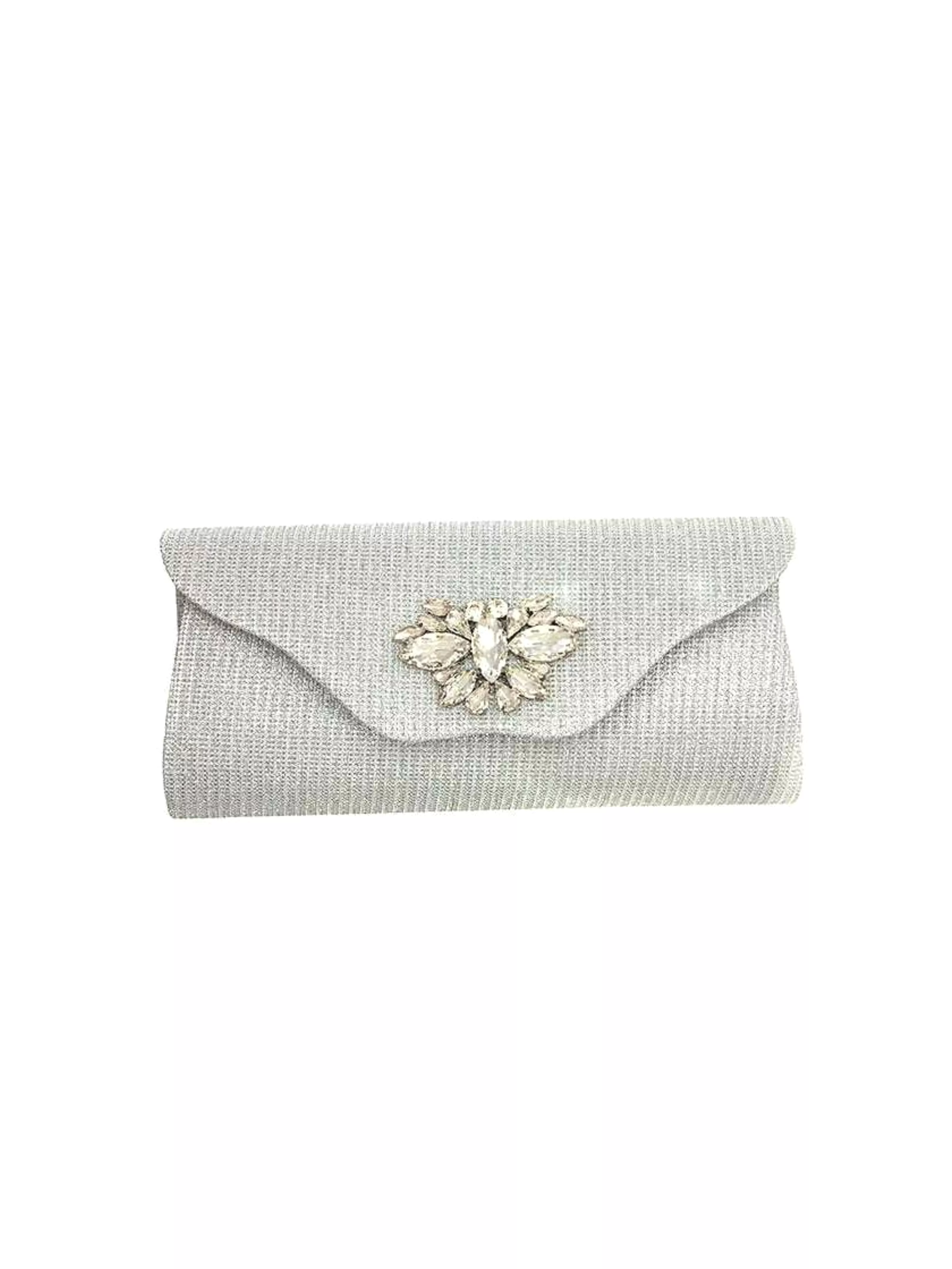 Evening Clutch - Silver