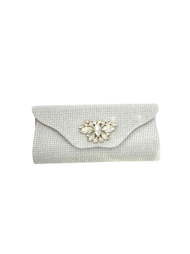 Evening Clutch - Silver