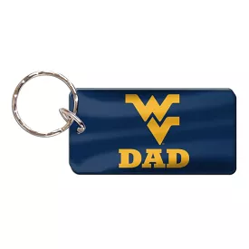 FLYING WV “DAD” RECTANGULAR KEY RING