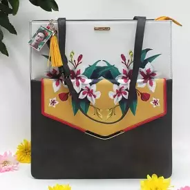 Frida Kahlo Inspired 2-In-1 Tote Bag