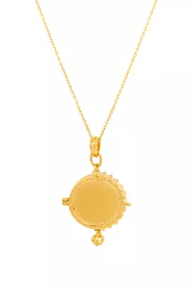 Ginza Sepia Locket Necklace