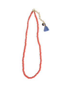 Hayden Necklace - Coral