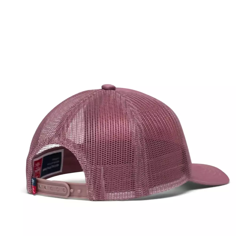 Herschel Baby Whaler Mesh Cap 6-18 Months Ash Rose Classic Logo