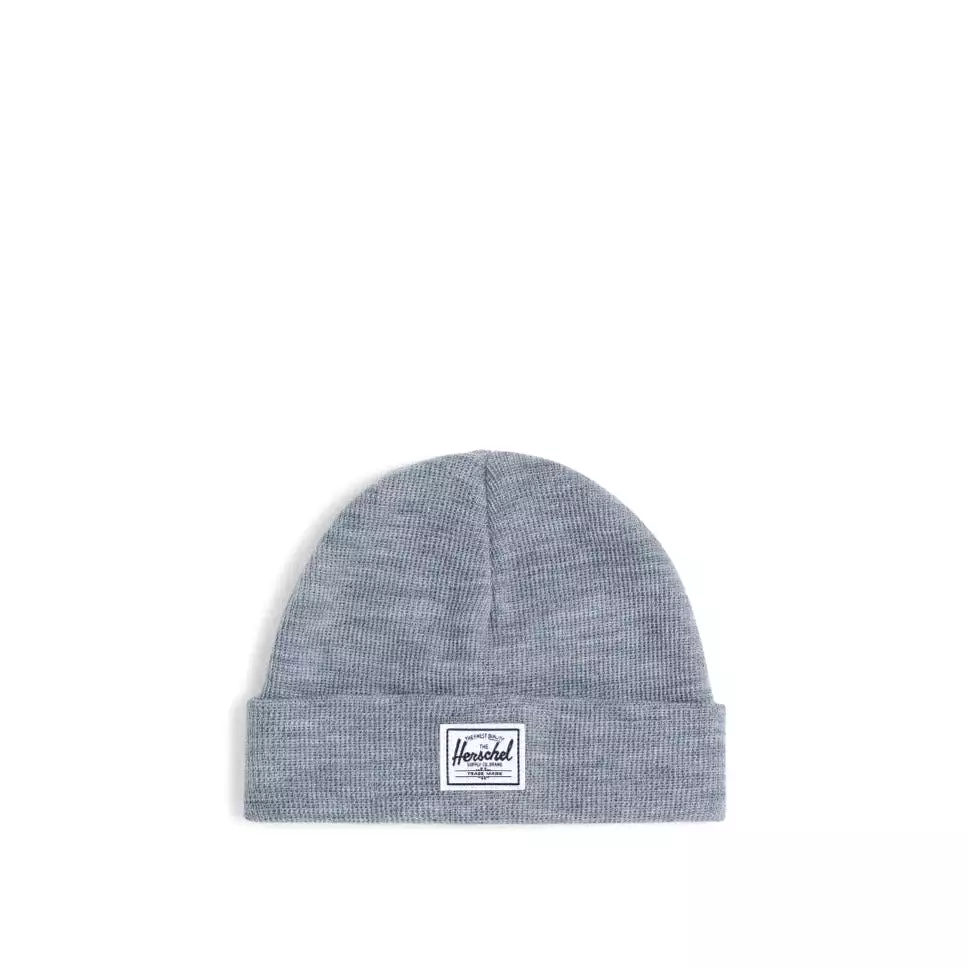 Herschel Light Heather Grey 0-6 Months Baby Beanie