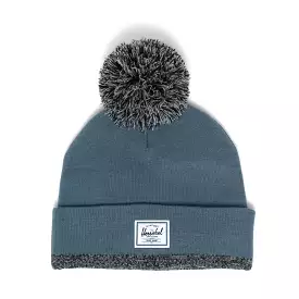 Herschel Steel Blue Elmer Pom Beanie