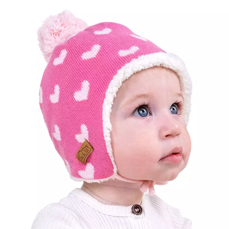 Jan & Jul Hearts Earflap Beanie