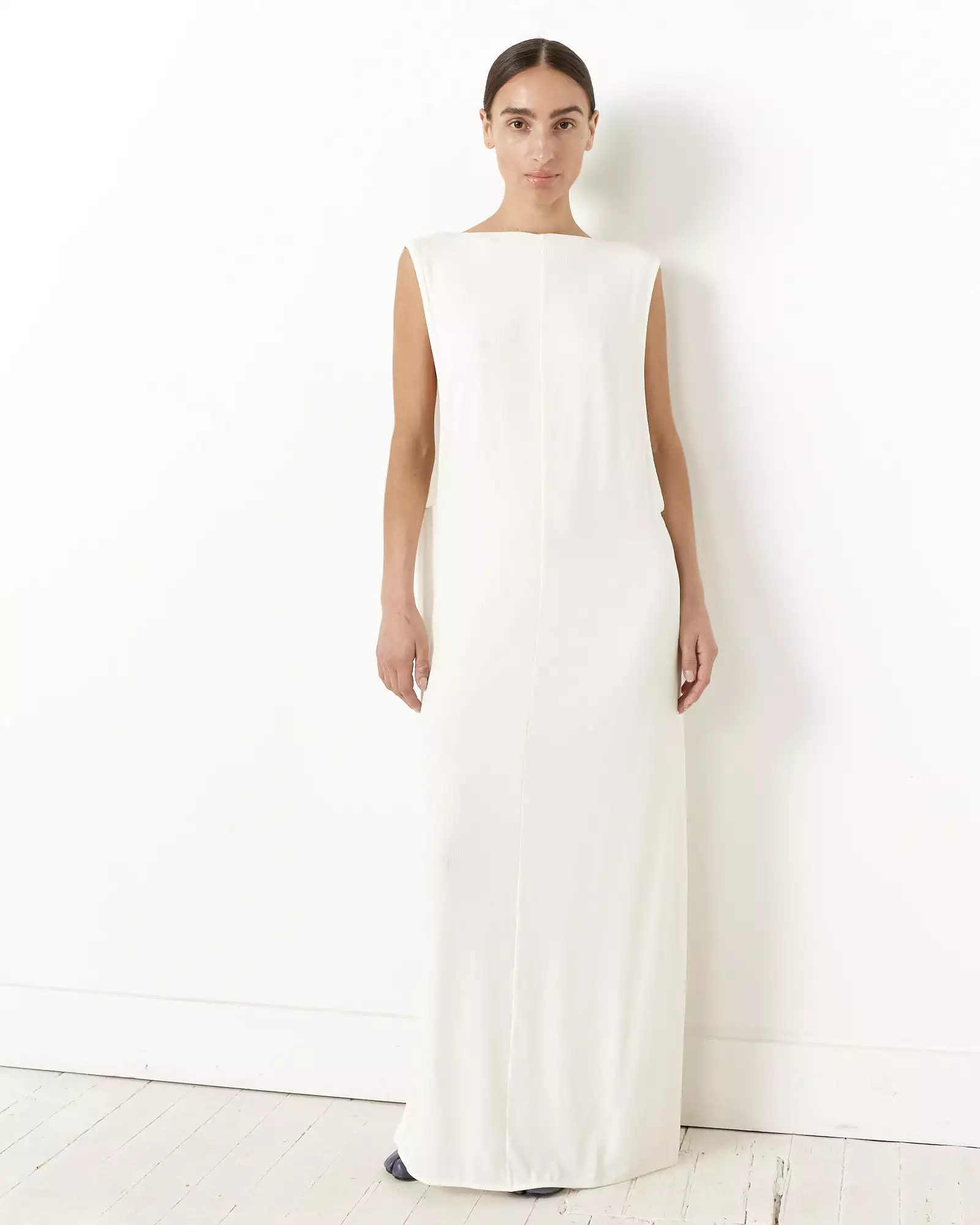 La Robe Capa Dress in White