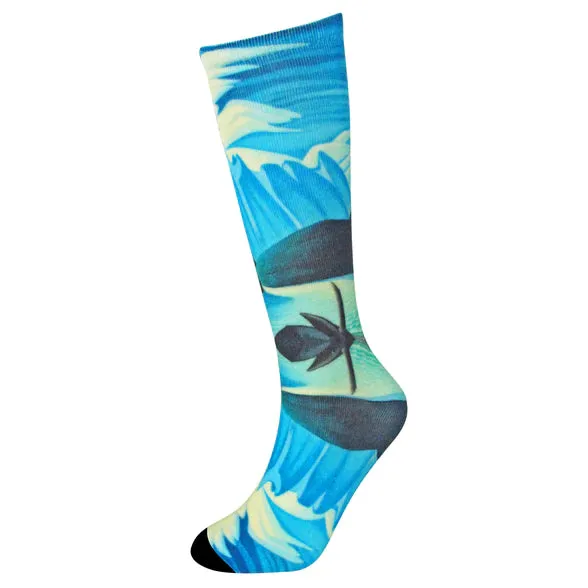 Lake and Mountains By Lawren Harris Art Socks