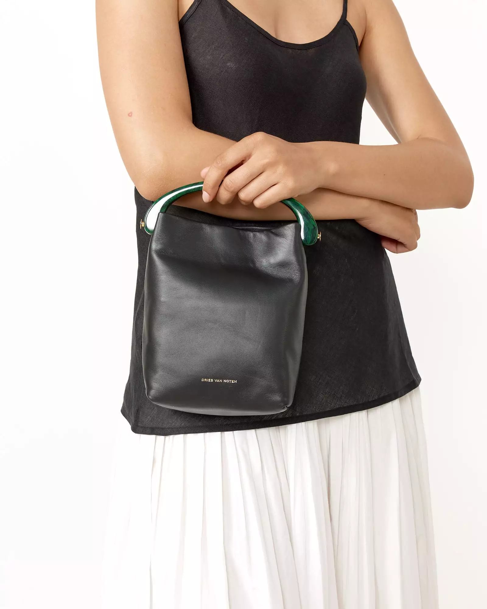 Leather Bag in Black