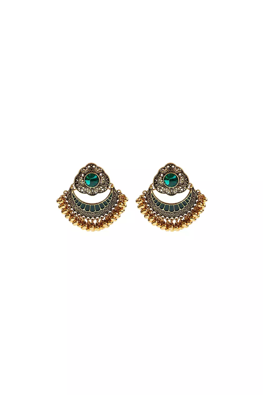 MEERA EARRINGS EMERALD