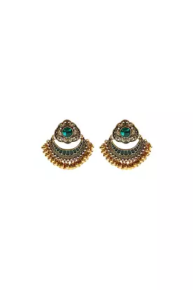 MEERA EARRINGS EMERALD