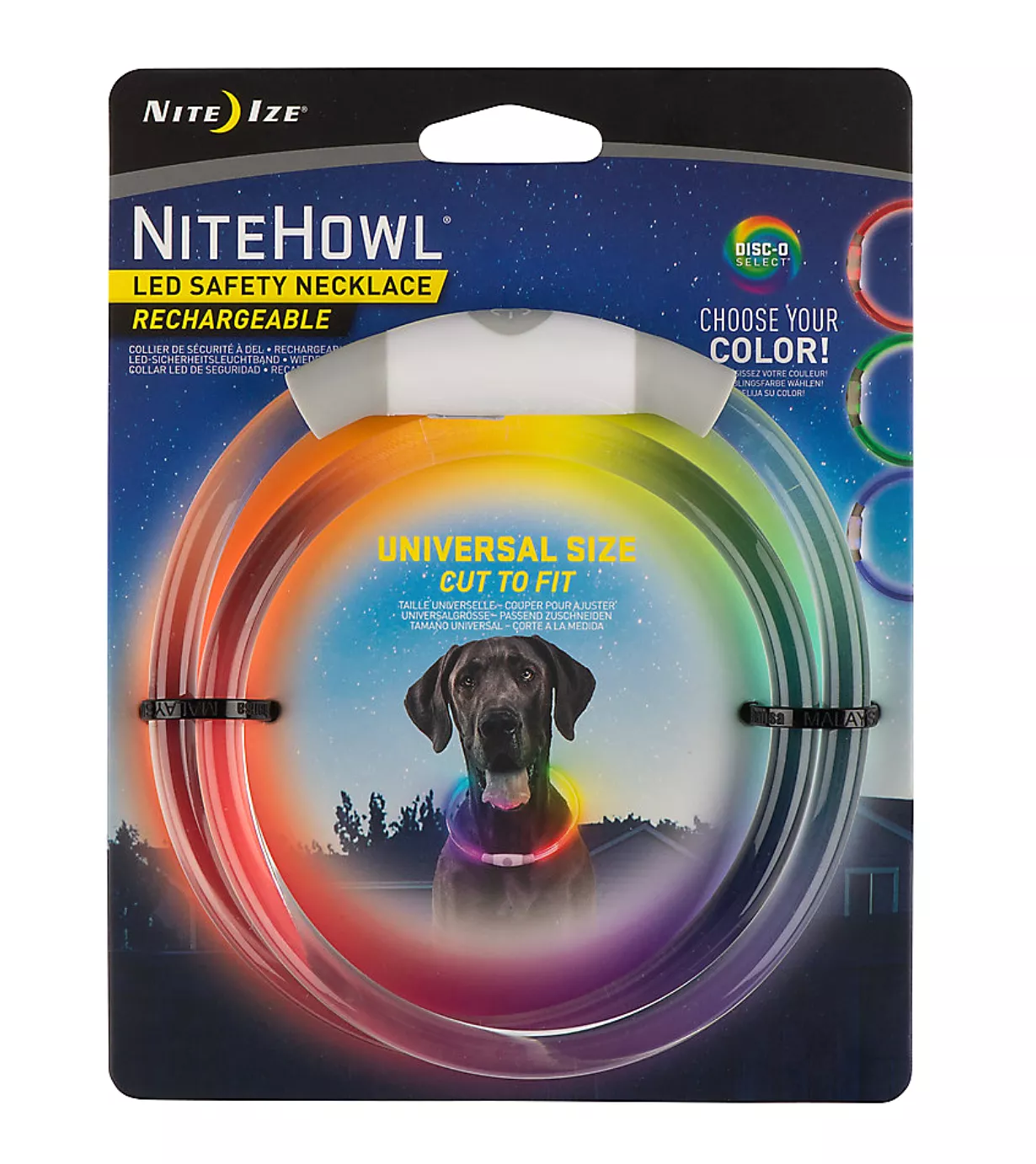 NiteHowl Rechargeable LED Safety Necklace