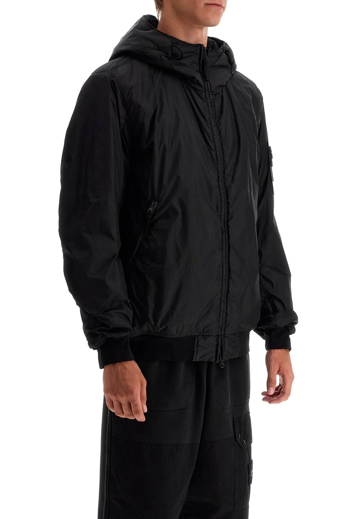 padded jacket with prima 811540823 NERO