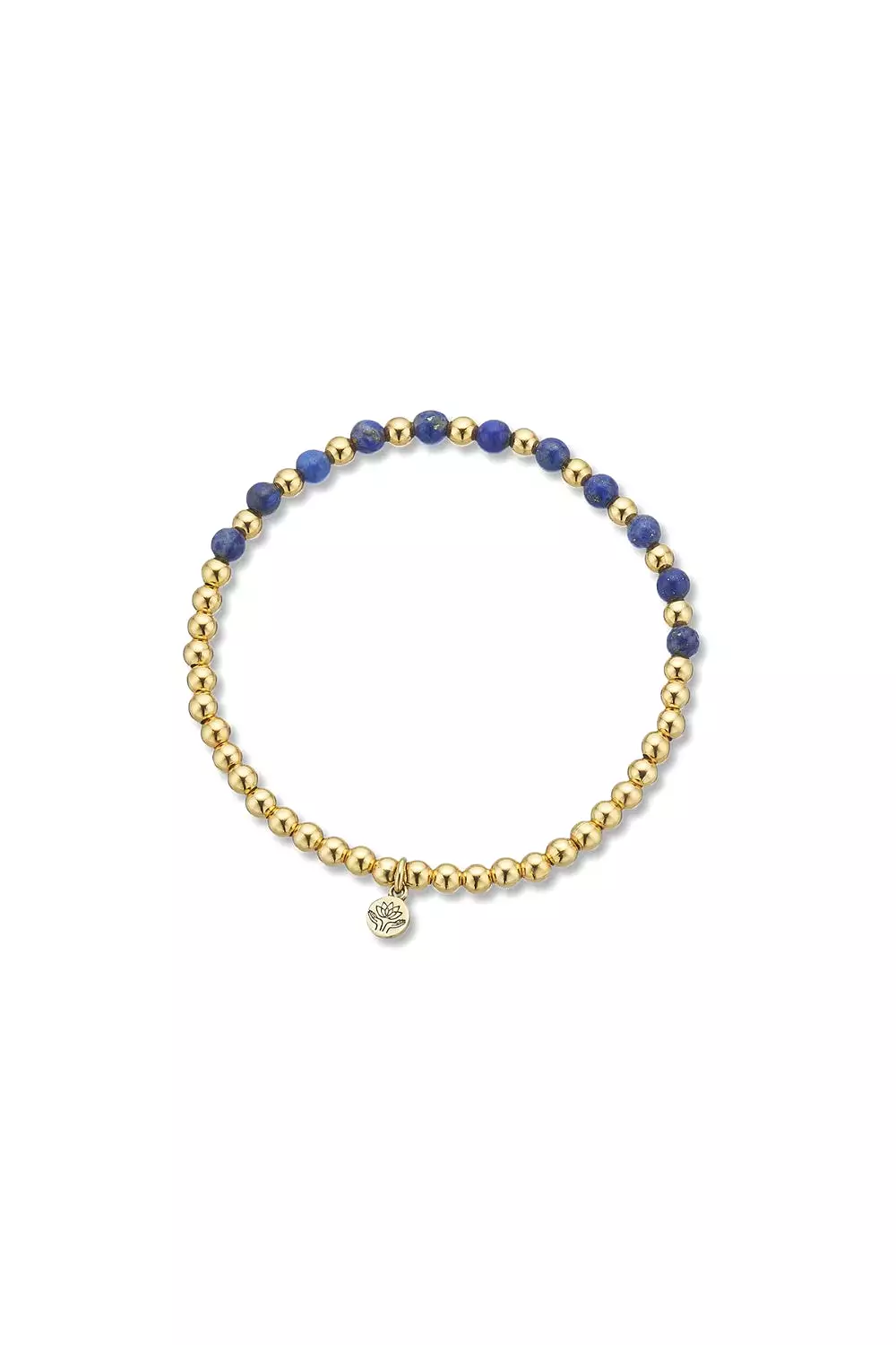 PALAS LOTUS PURITY BRACELET LAPIS LAZULI