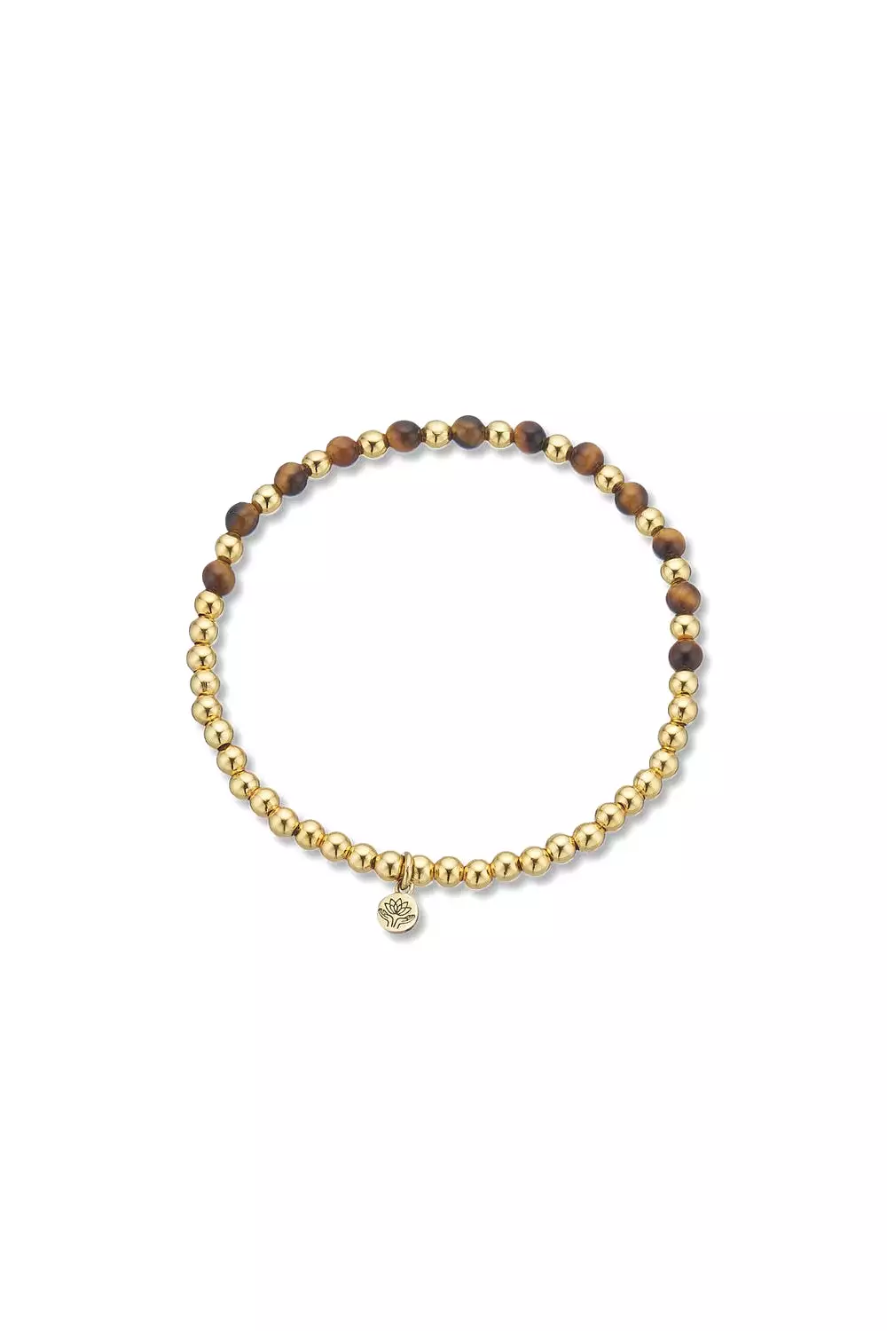 PALAS LOTUS PURITY BRACELET TIGER'S EYE