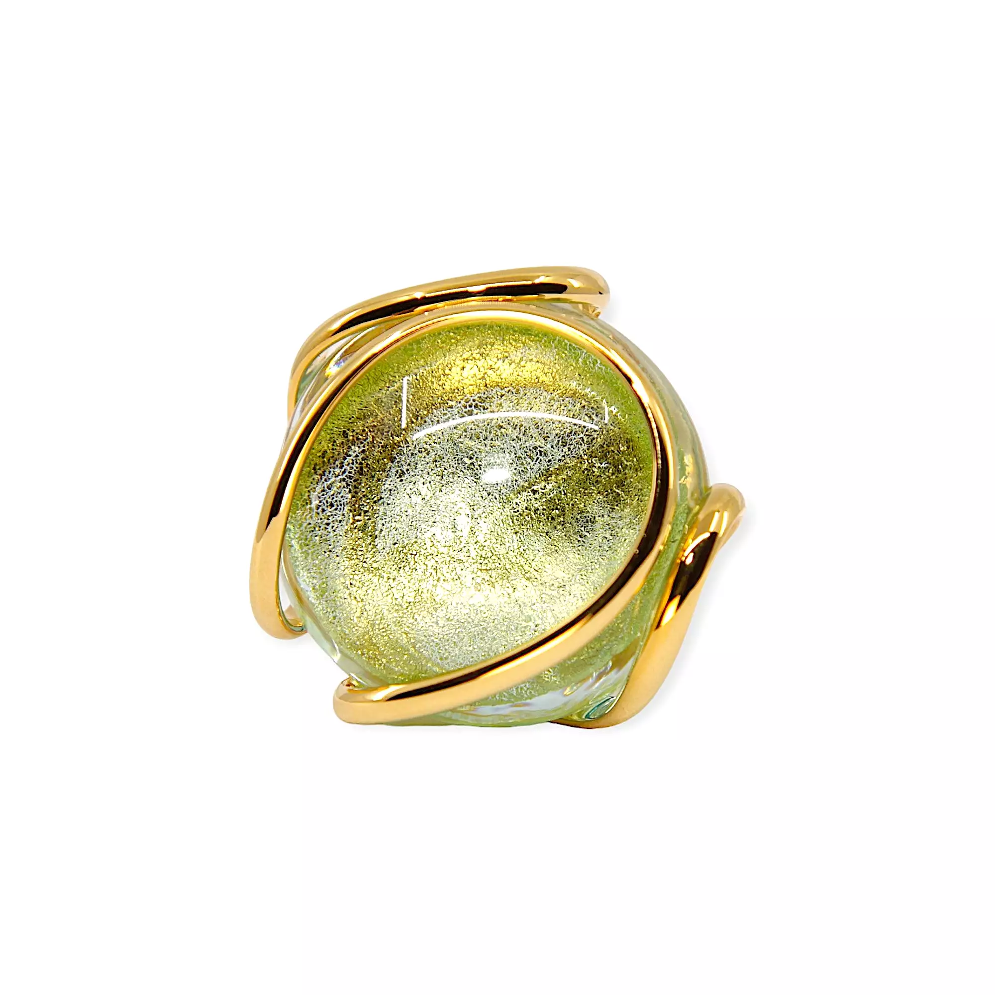 PERIDOT CRYSTAL RING