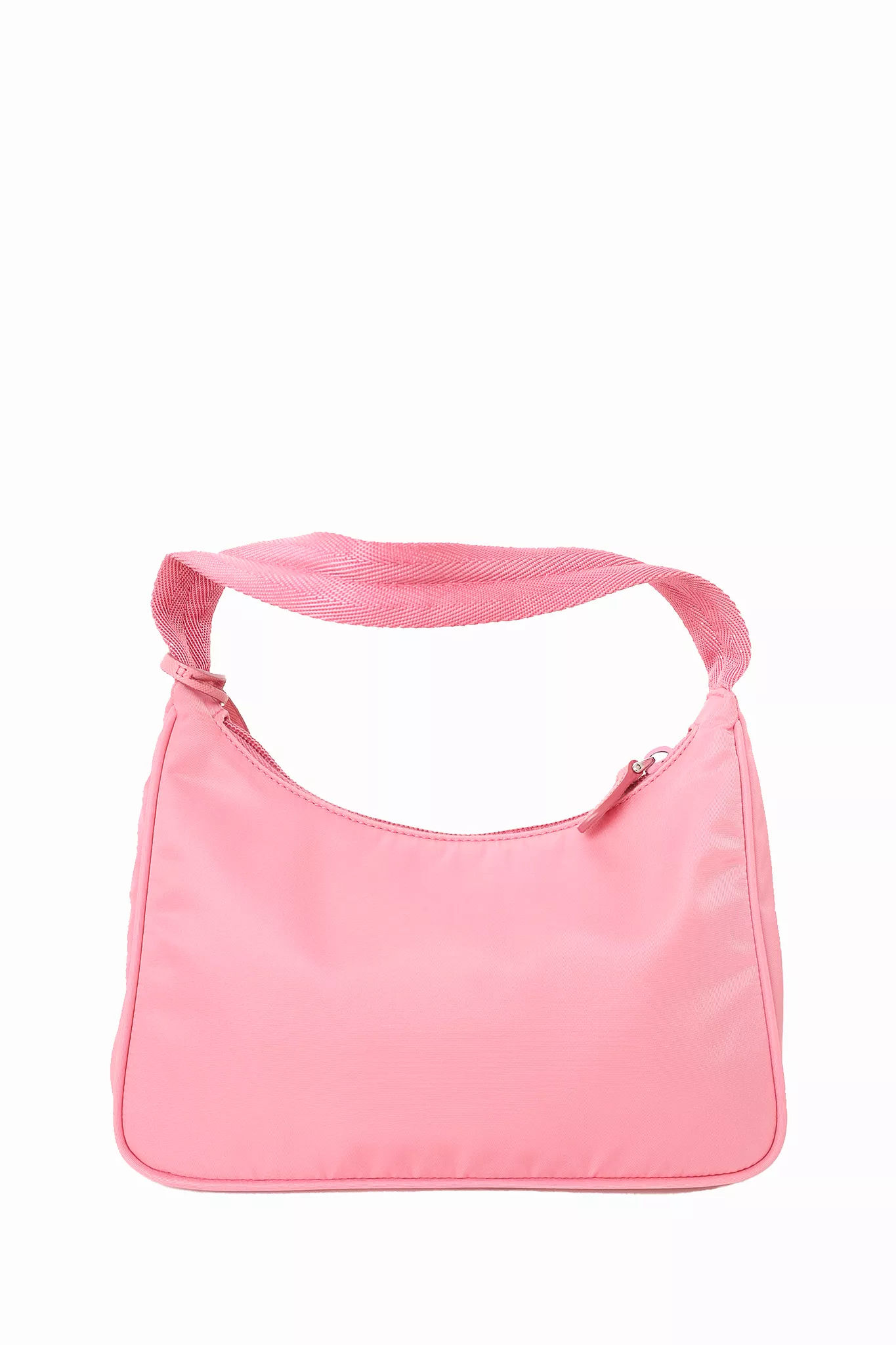 Prada Pink Re-Nylon Mini Re-Edition 2000 Hobo Bag